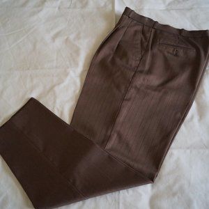 Men's Brown Dress Pants made by P.R.O.N.T.I.